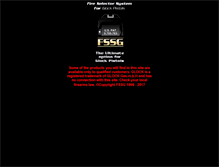 Tablet Screenshot of fireselectorsystem.com